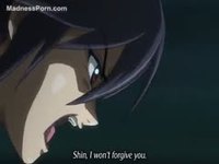 Anime babe dominated by a tentacle monster